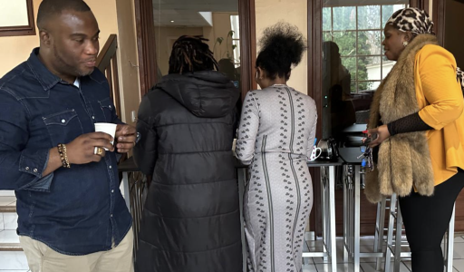 "Les Lumières du Congo, la team au travail